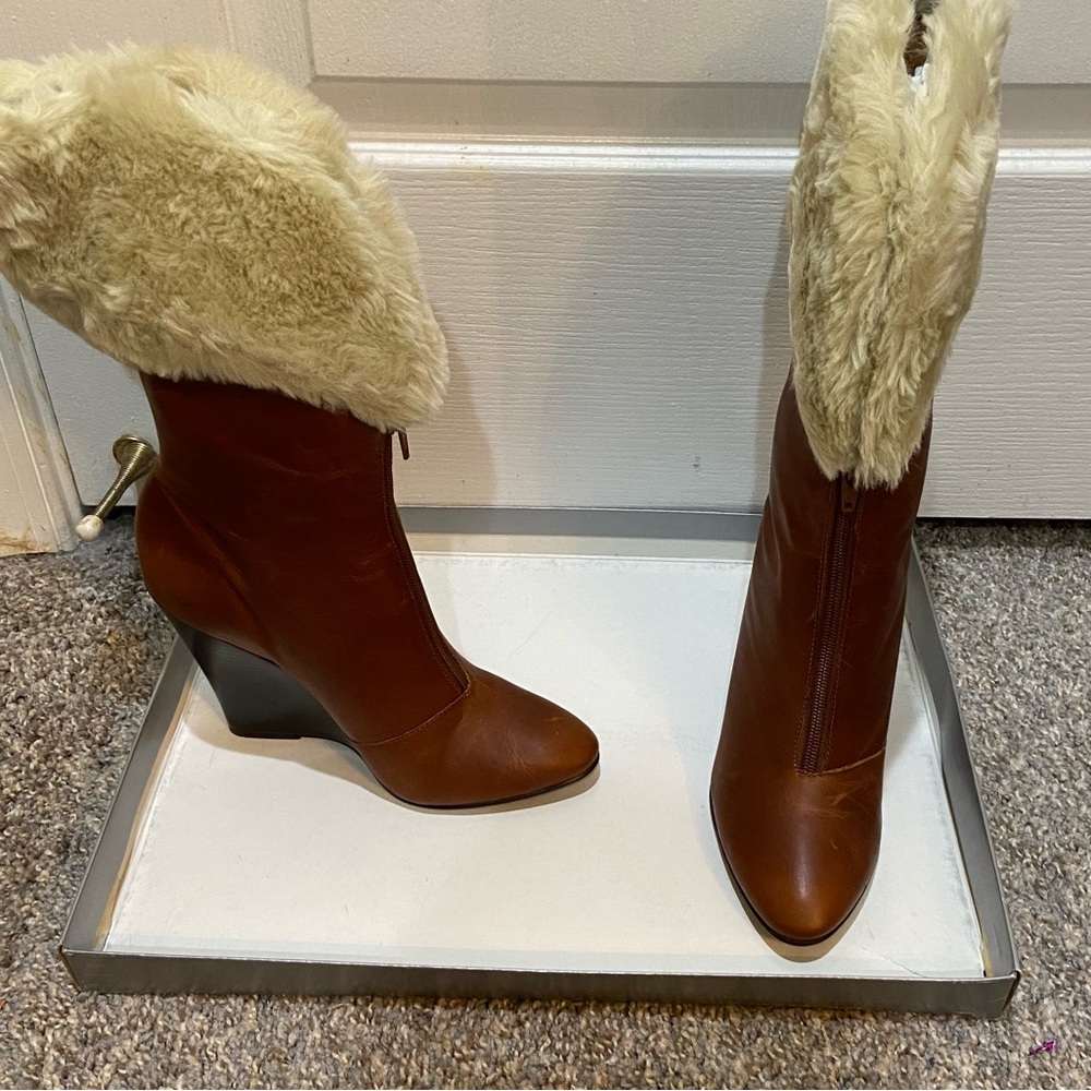 Brand New Jessica Simpson Wedge Boot-Faia-$130 - Picture 2 of 7